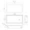 Alfi Brand 24 x 12 Polished SS Horizontal Sgl Shelf Bath Shower Niche ABN2412-PSS - alternate 18